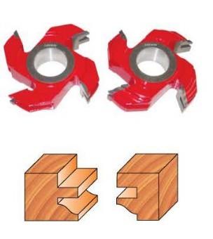 China Carbide shaper cutters  T.C.T cabinet door cutters 2pcs per set for sale