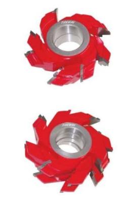 China Finished sandblast T.C.T carbide shaper cutters for various wood profiles making for sale