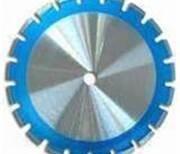 China Laser welded dry cutting continuous rim diamond blade for marble, granite for sale