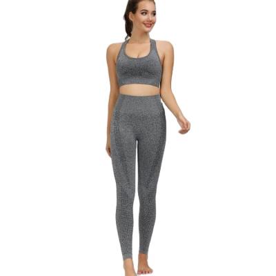 China 2021 Antibacterial Women Customize Seamless Logo Printing Control Sports Yoga Pants Active Wear Tummy for sale