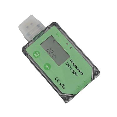 China Professional Disposable Pdf Report Truck Cold-chain Temperature Waterproof Disposable Data Logger for sale