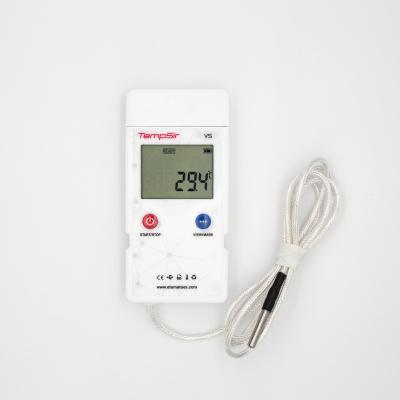 China High Accuracy Lightweight Compact Structure Temperature Data Logger Controller With Probe 106mm*51mm*18mm for sale