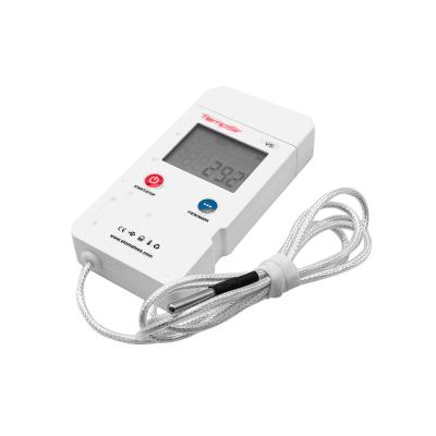 China Hot Selling USB 2.0 16000 Count Data Logger Temperature With External Sensor 106mm*51mm*18mm for sale