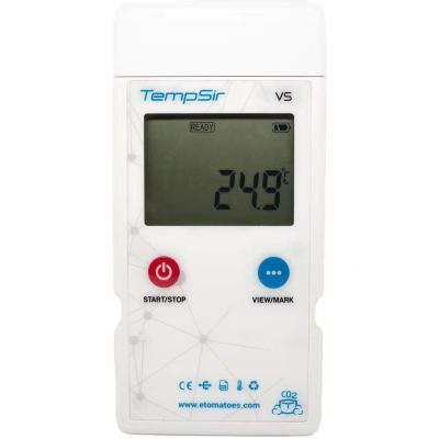 China Hot New Products High Accuracy Medical Use Temperature Dry Ice Data Logger With Outdoor 106*51*18mm for sale