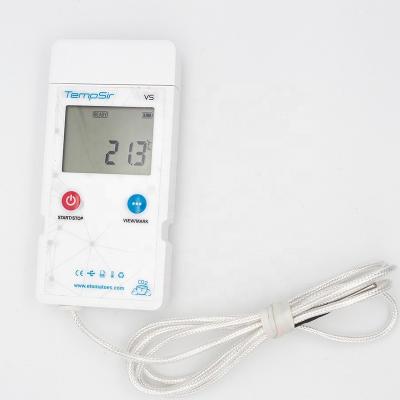 China Medicine Cold-chain transport temperature recorder ultra low dry ice temperature date recorder 106mm*51mm*18mm for sale