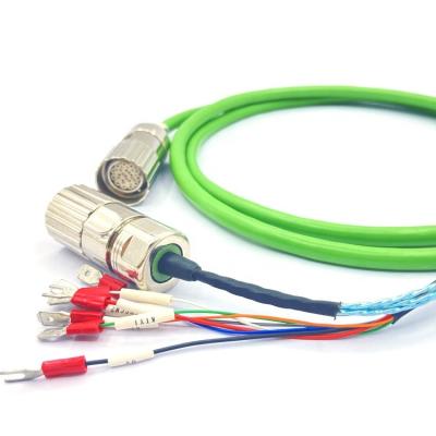 China Automobile Wholesale High Quality Custom PVC M23 Servo Motor Connecting Cable for sale