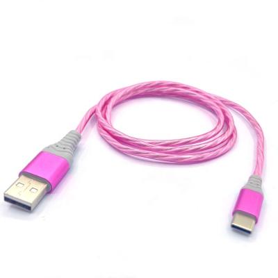 China Lightweight Magnetic Mobile Phone Cable 1M Cable For Android LED Tablet Iphone USB Magnetic Micro Key Type C Cable Charger for sale