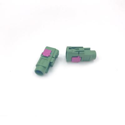 China ROKA Automotive Green FAKRA 5206774 Female Housing Connector In Stock for sale