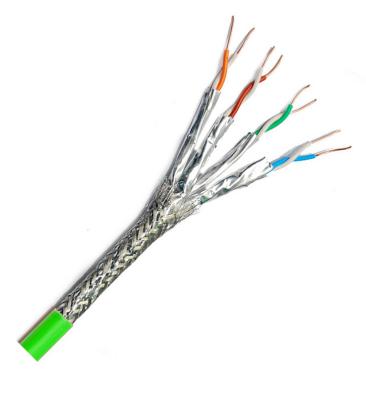 China Bare Copper / Copper Clad Aluminum Indoor Or Outdoor Ethernet Cable SFTP Cat8 Lan Cable Cat 8 Network Cable 100m 305m 500m for sale