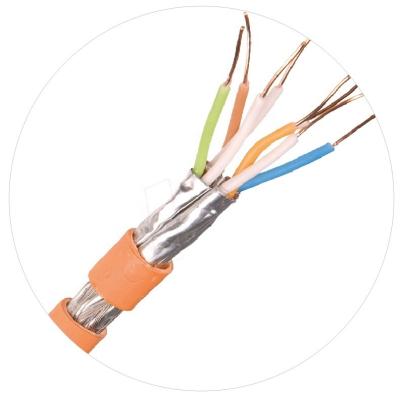 China Aluminum CCA / Copper-clad CMX / CM / CMR / CMP Certified Cat5e Cat6 Cat7 Ethernet Lan Cables for sale