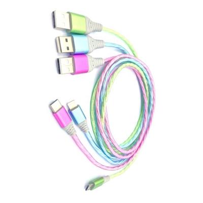 China Led Lighting Cable Manufacturer Supplier Wholesale Phone Data Cable For Android for sale