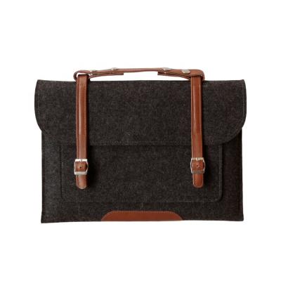 China Eco - Friendly Custom Anti Theft Felt Laptop Bag Woman Men Laptop Bags 2021 for sale