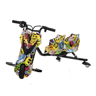 China Two Children Drift Electric Tricycle 36V 250W Kids Drift Scooter Two Seats BL-KE31 for sale