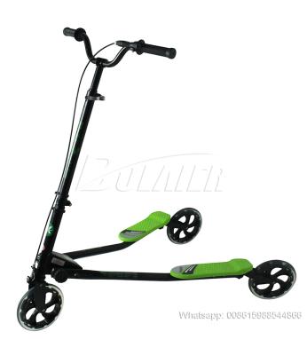 China PU wheel speeder cruiser5 kick speeder scooter, tri swing push foot scooter for kids for sale