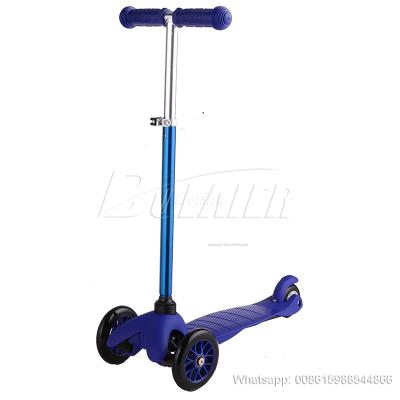 China 120mm +80mm Back Wheel Front PU Micro Mini Micro Scooters With PU Wheel Kick Turn Signal Scooter For Kids for sale