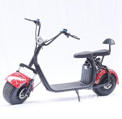 China 2019 Electric Scooter 18*9inch Wheel 60V 2000W Hub 2 Wheel Electric Scooter Fat Brushless Tire for sale