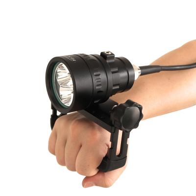 China Camping HI-MAX H01 Slim 3500 Lumens Side Mount Cave Dive Most Powerful Canister LED Flashlight Torch for sale