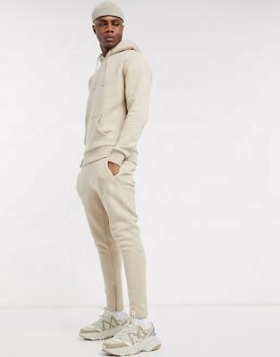 China Breathable High Quality Simple Blank Tracksuits Suits Sets Custom Made Mens Slim Fit Designer Zipper Tracksuits for sale