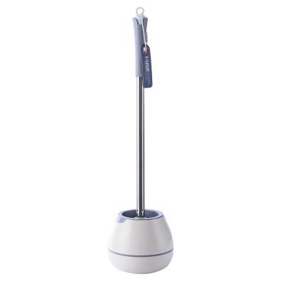 China Wholesale YISHUA Novelti Sustainable Design Durable Stainless Handle Modern Toilet Brush With Holder for sale