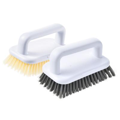 China Durable Durable Square Bathroom Floor Tool Brand Scrubber Cleaning Brush for sale