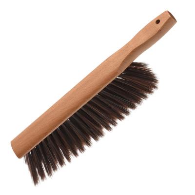 China Viable Eco-Friendly Wooden Handle Bristle Sofa Bed Soft Dust Cleaning Brush for sale