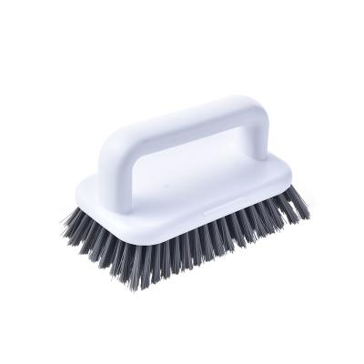 China YISHUA Sustainable Kitchen Easy Hand Holding Clear Tub Pool Tile Bathroom Brush and Cleaning Brush for sale