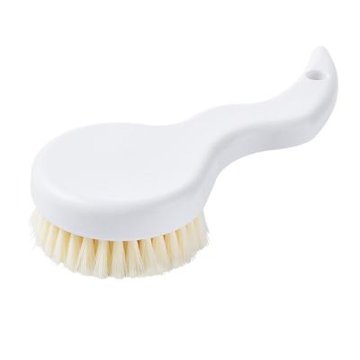 China EXFOLIATING Logo Custom Bath Body Cleansing Tool Scrub Brush With Handle For Shower for sale