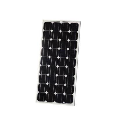 China 100 Watt 12 Volt PV Monocrystalline Portable Solar Panel ESG-100W for sale