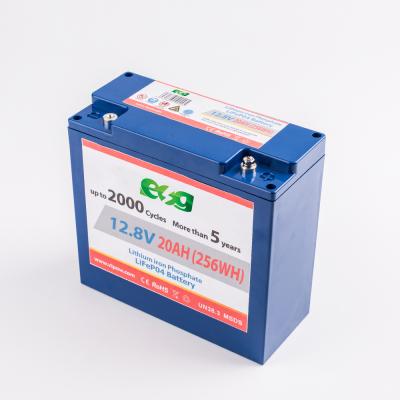 China ESG Solar System For Solar Power System Deep Cycle Working 26650 Cells 12.8V 20AH Lithium Ion Storage Battery for sale