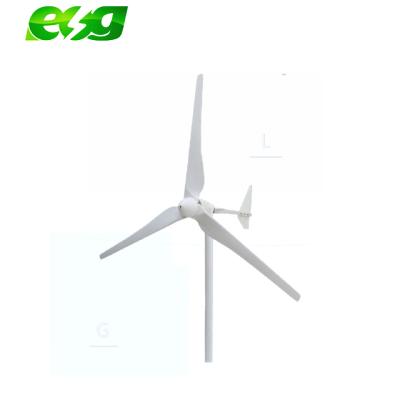 China Wind hybrid system 1kw wind turbine price and wind solar street light for sale