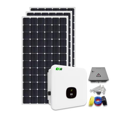 China Home Residential Three Phase Grid Tied Dual MPPT Solar Power Inverter 12kw 15kw 17kw 20kw On Grid Inverter Price for sale