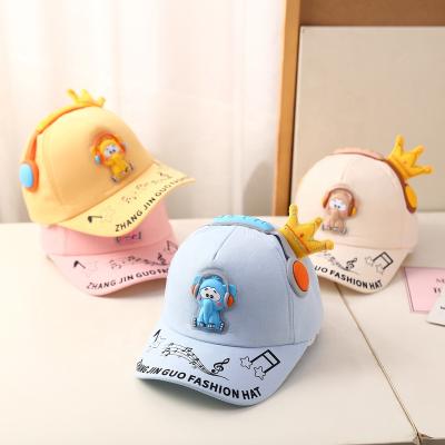 China Cute and Interesting Soft Spring Male and Female Sunshade Baby Elephant Elephant Sports Children's Baseball Cap Sports Hat for sale