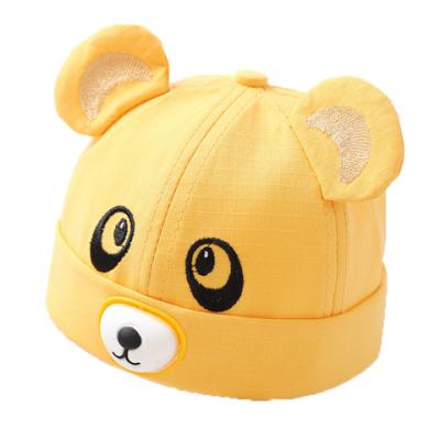 China Spring and Autumn Baby Boy Thin Owner Soft Super Cute Bowler Skin Baby Hat for sale