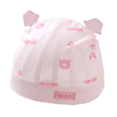 China New 2021 fashion wholesale price soft cotton summer baby hat soft breathable cute girls and boys for sale