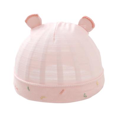 China Factory direct new arrivals soft good quality cotton cute hat for newborn baby for sale