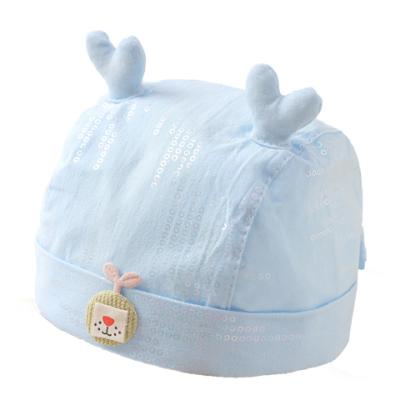 China Fashionable Cute Korean Style Baby Cotton Children Pirate Hat Soft One To Two Year Old Baby Hat for sale