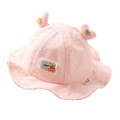 China Autumn Thin Cute Breathable Comfortable Girl Soft Spring And Fisherman Hat Baby Hat for sale