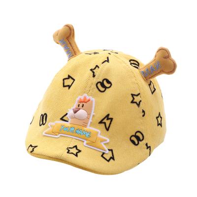 China Factory direct soft children's beret 1-3 year old baby hat photography photo hat for sale