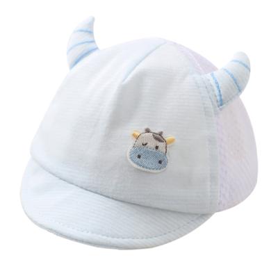 China Summer Cute Soft Slim Baby Boy Sunshade Comfortable Breathable Baseball Hat for sale