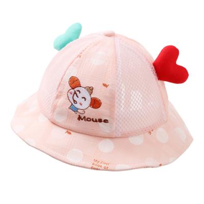 China Fisherman Shade Style Baby Soft Hat Summer Thin And Breathable Cute Hat for sale