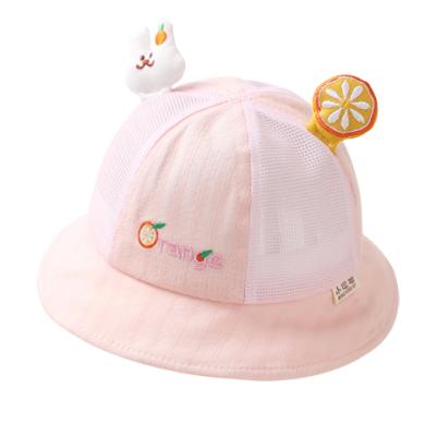 China Baby Sunscreen Baby Cloth Soft Summer Thin Mesh Breathable And Comfortable Hat for sale