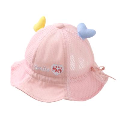 China Summer Soft Adjustable Mesh Fisherman Hat Sun Visor Cotton Sun Hat for sale