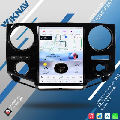 China 12.1 polegada touch screen rádio de carro para Ford F250 F350 F450 F650 Multimédia Player Auto Stereo Head Unit GPS Carplay à venda