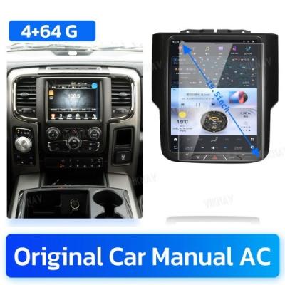 China 10.5 pulgadas de pantalla táctil 8 núcleo de radio de coche Android para Dodge Ram 1500 2013-2018 Unidad principal en venta