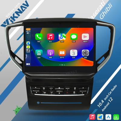 China 2013-2017 Maserati Ghibli Aftermarket Radio Wireless Carplay Android 10.4 Inch for sale