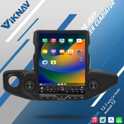 China Touchscreen Jeep Wrangler Stereo Replacement JL Gladiator JT Head Unit Upgrade 2018-2023 for sale