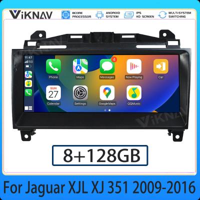 China XJL XJ 351 Jaguar Stereo Actualización 2009-2016 Radio de automóviles Android 128G Reproductor de video multimedia en venta