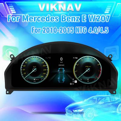 China Viknav Custom LCD Gauge Cluster Instrument Digital Mercedes E-Class W207 2010-2015 NTG4.0/4.5 for sale