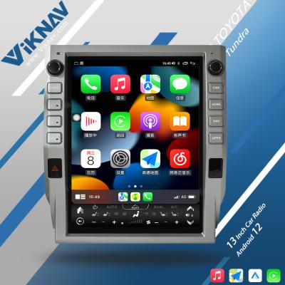 China Unidad de cabeza de Toyota Tundra para automóviles Radio estéreo 2014-2021 Panel inalámbrico en venta