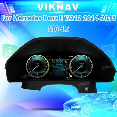 China Mercedes Benz E-Class W212 2014 2015 Digital Instrument Panel Car Cluster Linux System for sale